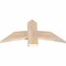 Ekena Millwork Bellingham Smooth Timber Gable Bracket, Douglas Fir, 36"W x 18"H x 1 1/2"D x 5 1/2"F, 12/12 Pitch GBW036X18X0206BEL00SDF - alternate 2